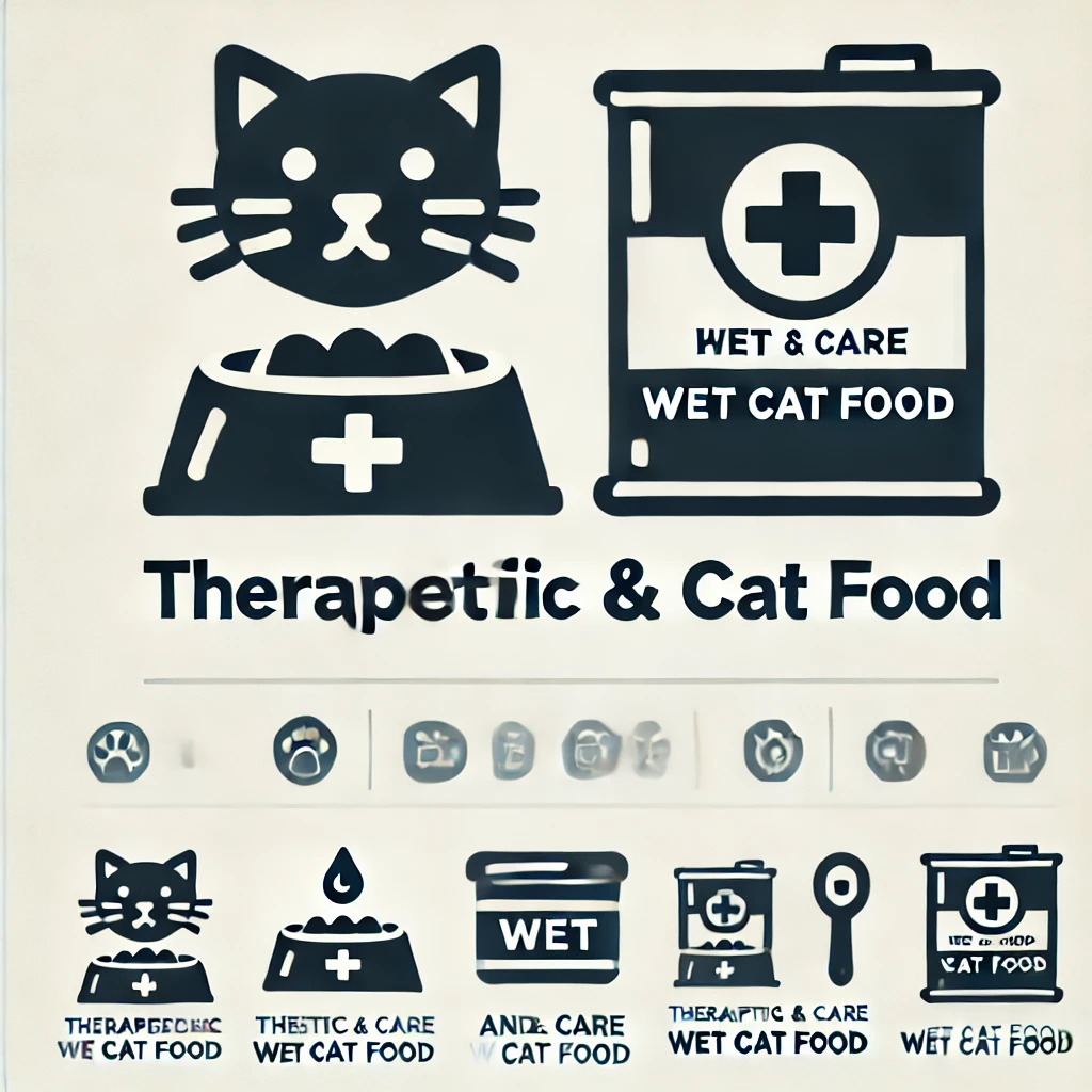 غذای مرطوب درمانی و مراقبتی گربه