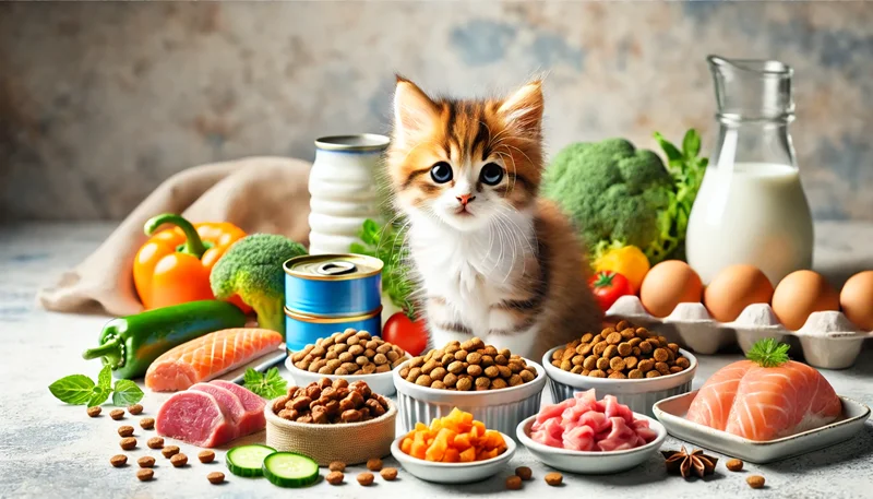 غذای مناسب بچه گربه